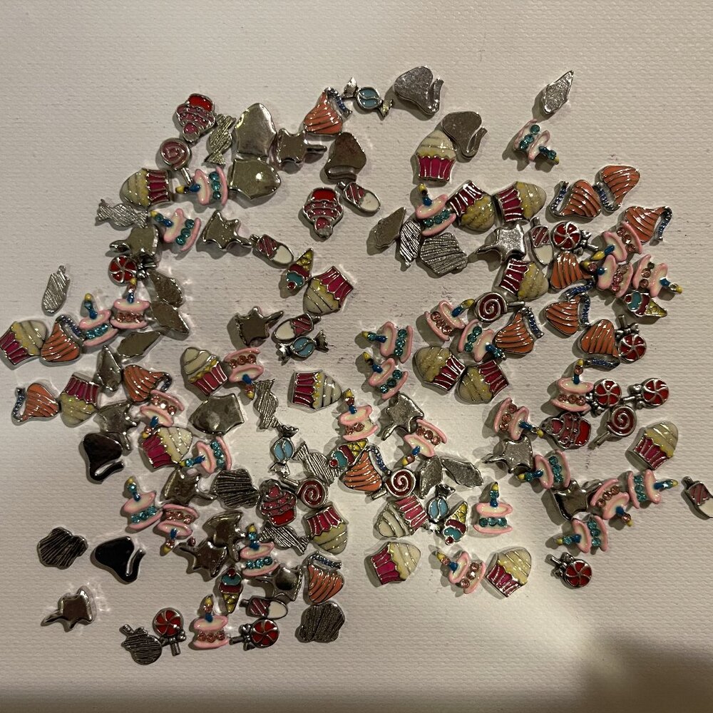 Memory locket floating charms Sweets